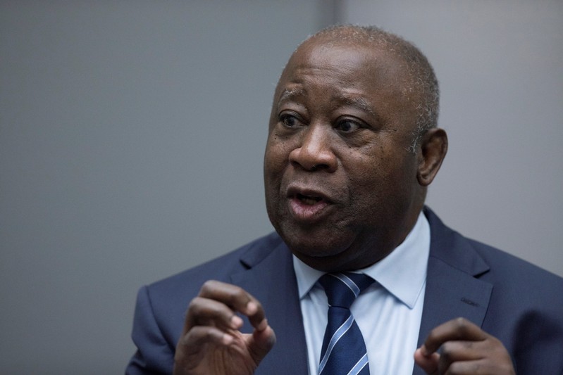 FILE PHOTO: Former Ivory Coast President Laurent Gbagbo appears before the International Criminal Court in The Hague