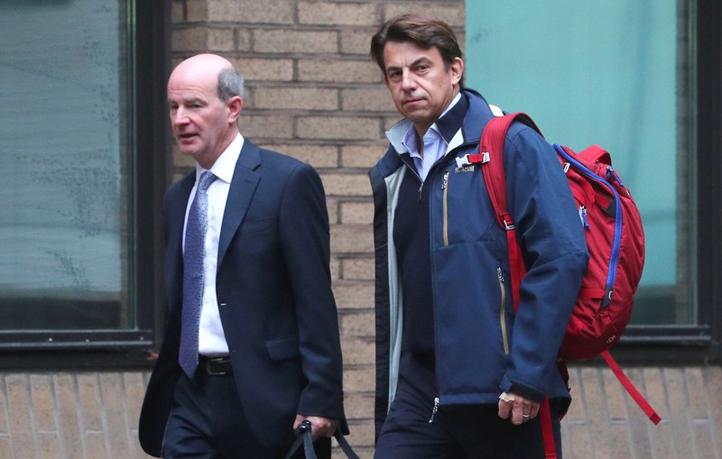 FILE PHOTO: Former Tesco executive Carl Rogberg arrives at Southwark Crown Court in London