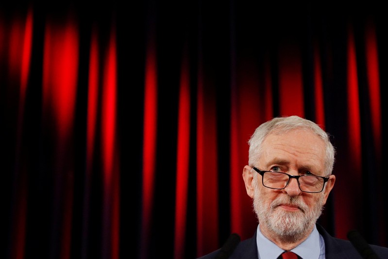 Labour leader Jeremy Corbyn gives speech in Hastings