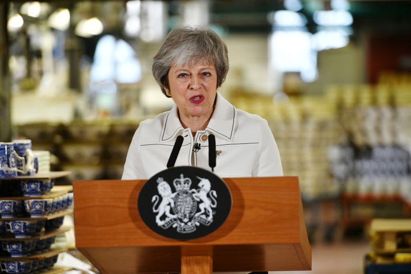 Theresa May visit to Stoke-on-Trent