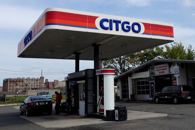 FILE PHOTO: A Citgo gas station is pictured in Kearny, New Jersey