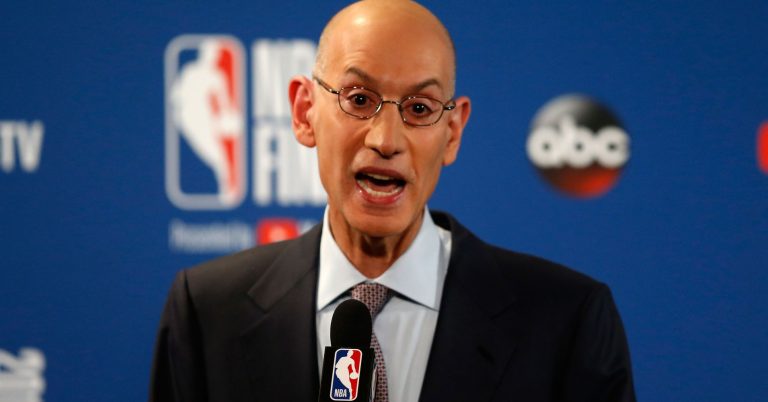 Adam Silver on talk about a career switch: ‘I couldn’t be happier’ as NBA Commissioner