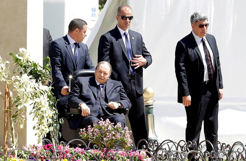 FILE PHOTO: Algerian President Abdelaziz Bouteflika is seen in Algiers