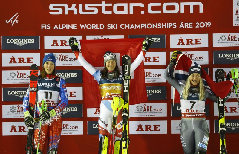 Alpine Skiing - FIS Alpine World Ski Championships - Women's Alpine Combined - Slalom