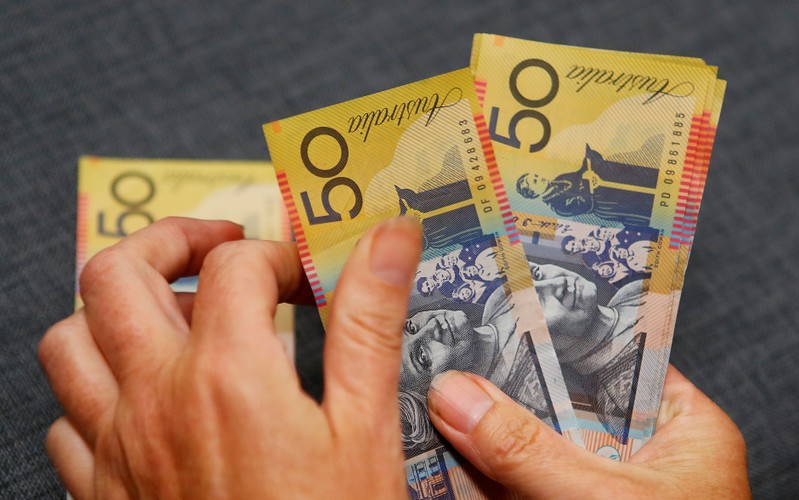 FILE PHOTO - Illustration photo of Australian dollars