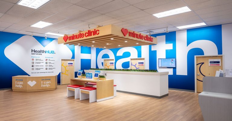 CVS Health shows off new HealthHUB store design. Makeover includes wellness rooms for yoga