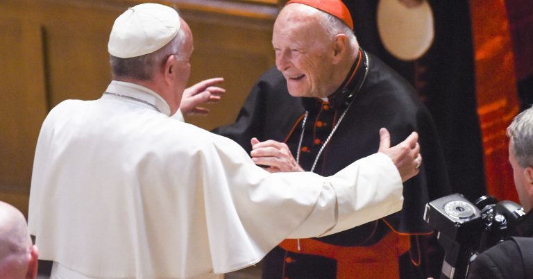Former US cardinal Theodore McCarrick defrocked by Pope Francis over sexual misconduct allegations