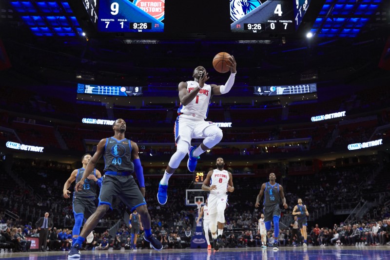 NBA: Dallas Mavericks at Detroit Pistons