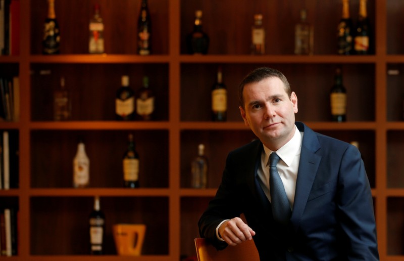 FILE PHOTO: Pernod Ricard CEO Alexandre Ricard at the French drinks company's Paris headquarters