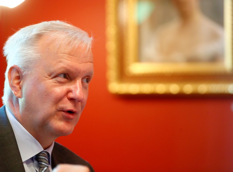 FILE PHOTO - Finland's central bank governor Rehn in Helsinki