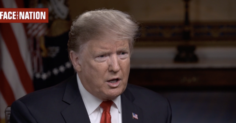 Transcript: President Trump on “Face the Nation”