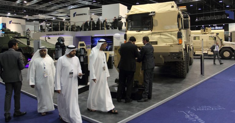 UAE announces new international weapons deals as Middle East military spending soars