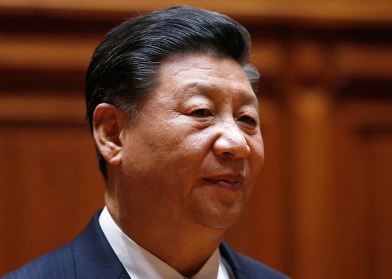 FILE PHOTO: China's President Xi Jinping visits Portugal