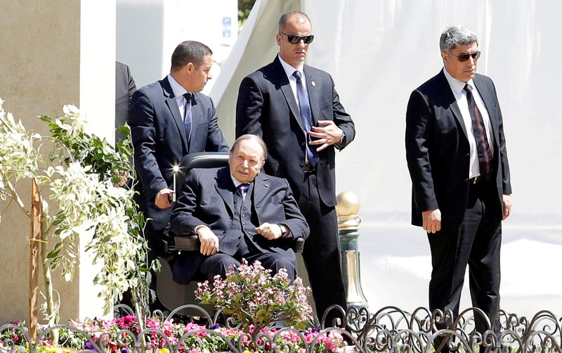 FILE PHOTO: Algerian President Abdelaziz Bouteflika is seen in Algiers