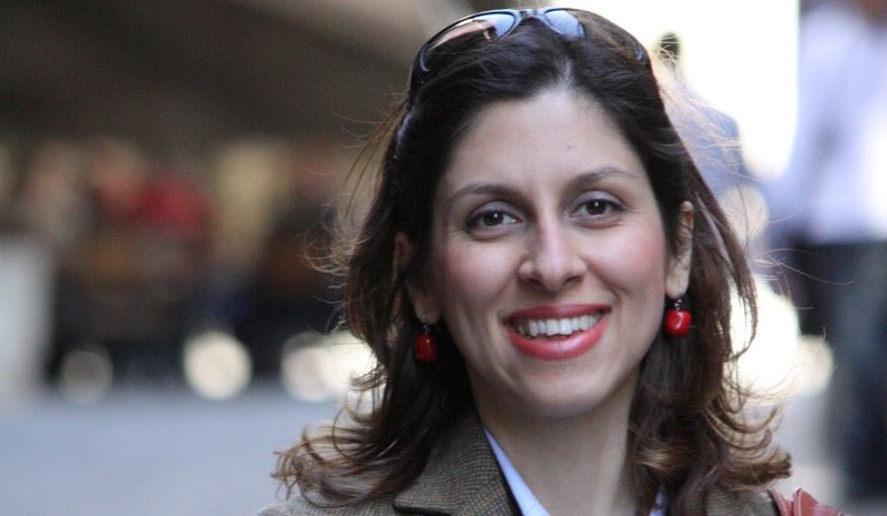 Iranian-British aid worker Nazanin Zaghari-Ratcliffe is seen in an undated photograph handed out by her family