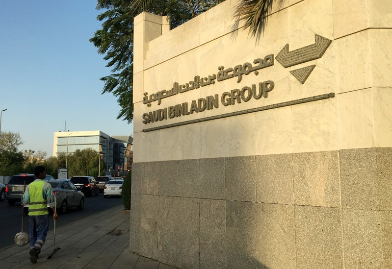 FILE PHOTO: The headquarters of the Saudi Binladin Group is seen in Jeddah