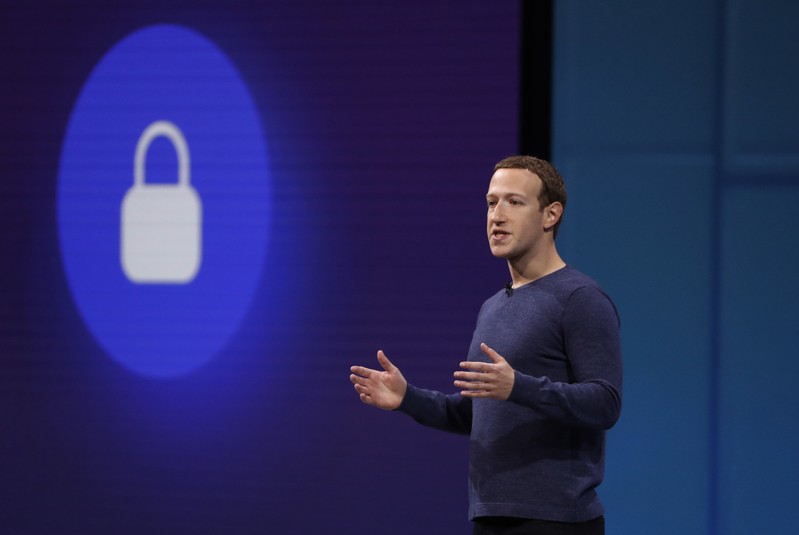 Facebook CEO Mark Zuckerberg speaks at Facebook Inc's annual F8 developers conference in San Jose