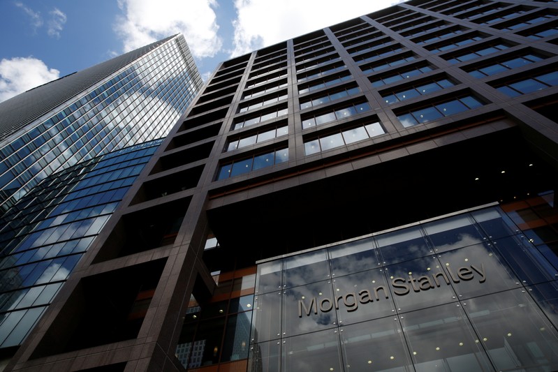 Morgan Stanley London headquarters London's Canary Wharf financial centre