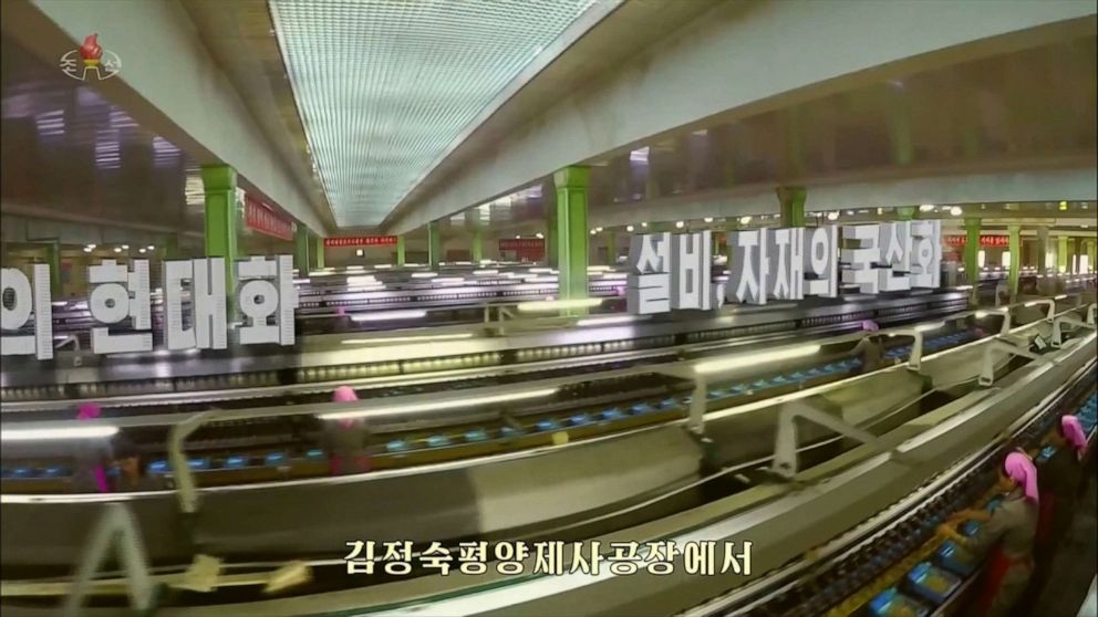 North Korean state television has been experimenting with modern storytelling devices, including 3D graphics.
