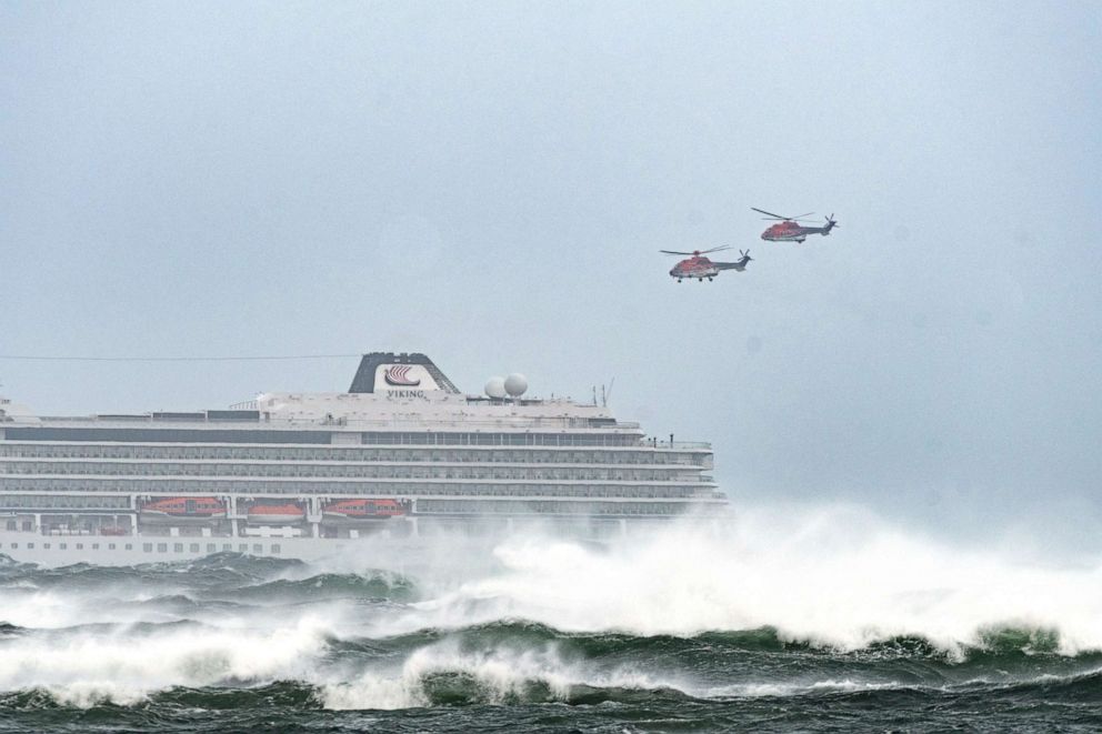 A cruise ship went adrift off the waters of Norway on March 23, 2019, and passengers were being evacuated.