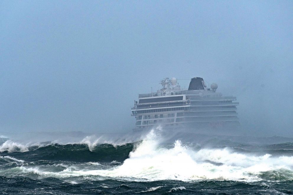 Viking Ocean Cruises "The Viking Sky" cruise ship is trying to restart engines while 1300 people await rescue.
