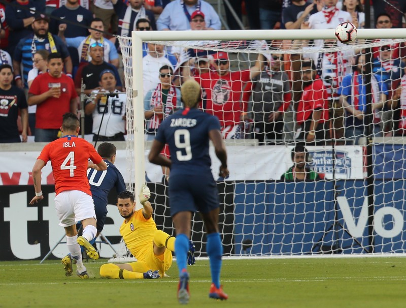 Soccer: International Friendly Soccer-Chile at USA
