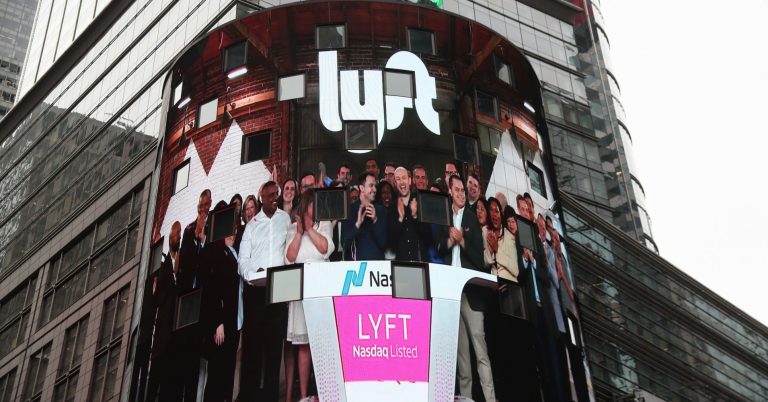 Stocks making the biggest moves midday: Lyft, DowDuPont, Wells Fargo & more