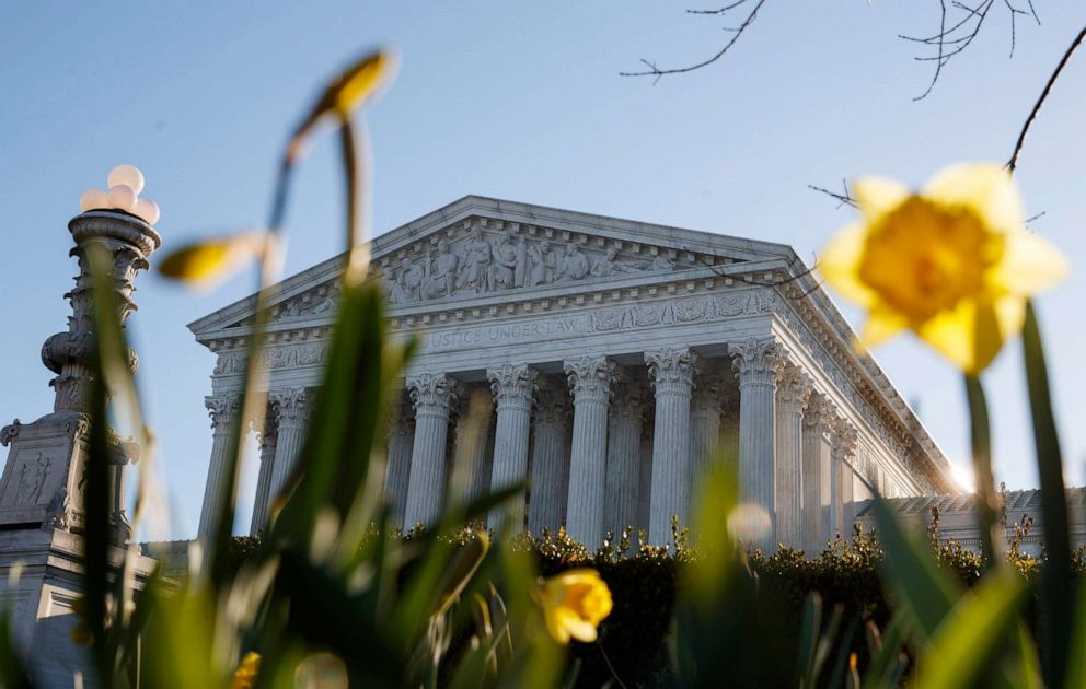 The Supreme Court building is seen on Capitol Hill in Washington, D.C., March 26, 2019.