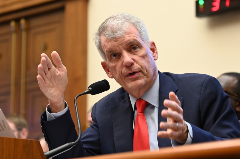 FILE PHOTO: Wells Fargo CEO Sloan testifies before a House Financial Services Committee hearing