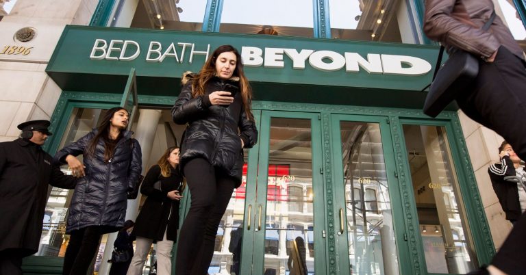 Activists pressuring Bed Bath & Beyond detail plan ‘to stem the tide of value destruction’