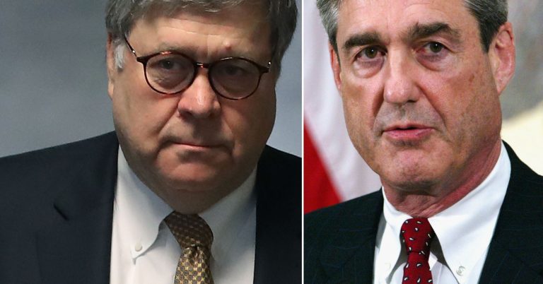 AG Barr didn’t do justice to Mueller report, officials tell the New York Times