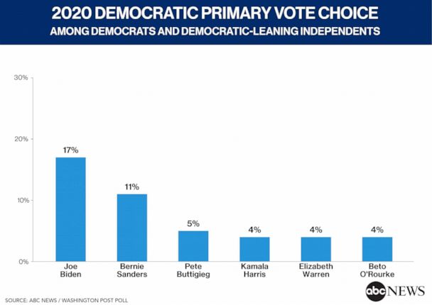 2020 Democratic Primary Vote Choice