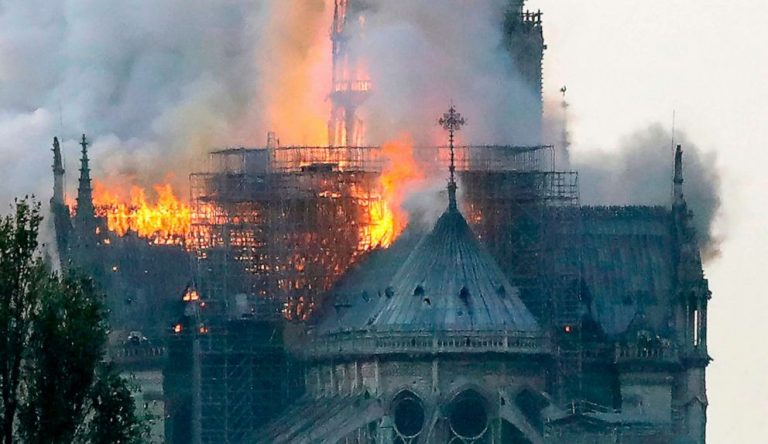 Blaze causes ‘colossal damages’ to Notre Dame in Paris; Macron vows ‘We will rebuild’