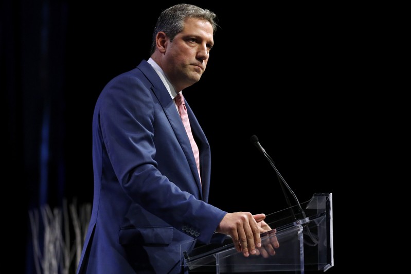U.S. Representative Tim Ryan speaks at the Netroots Nation annual conference for political progressives in New Orleans