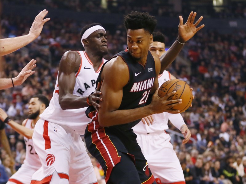 FILE PHOTO: NBA: Miami Heat at Toronto Raptors