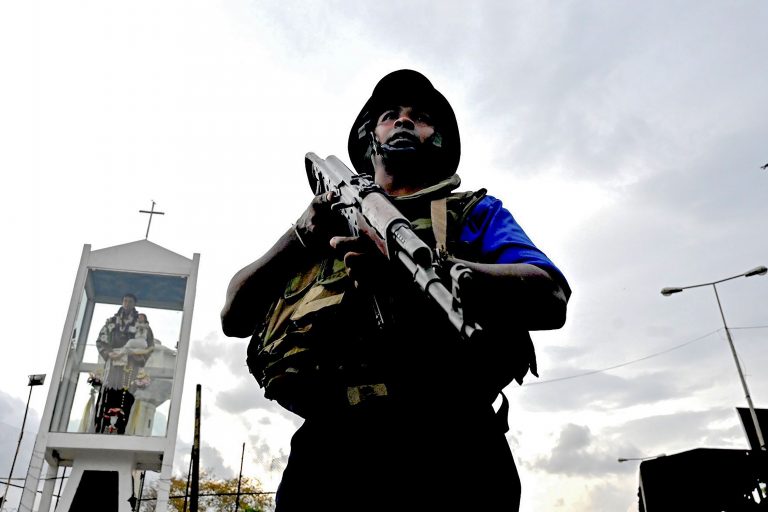 Militants set off bombs during Sri Lanka raid, killing 15