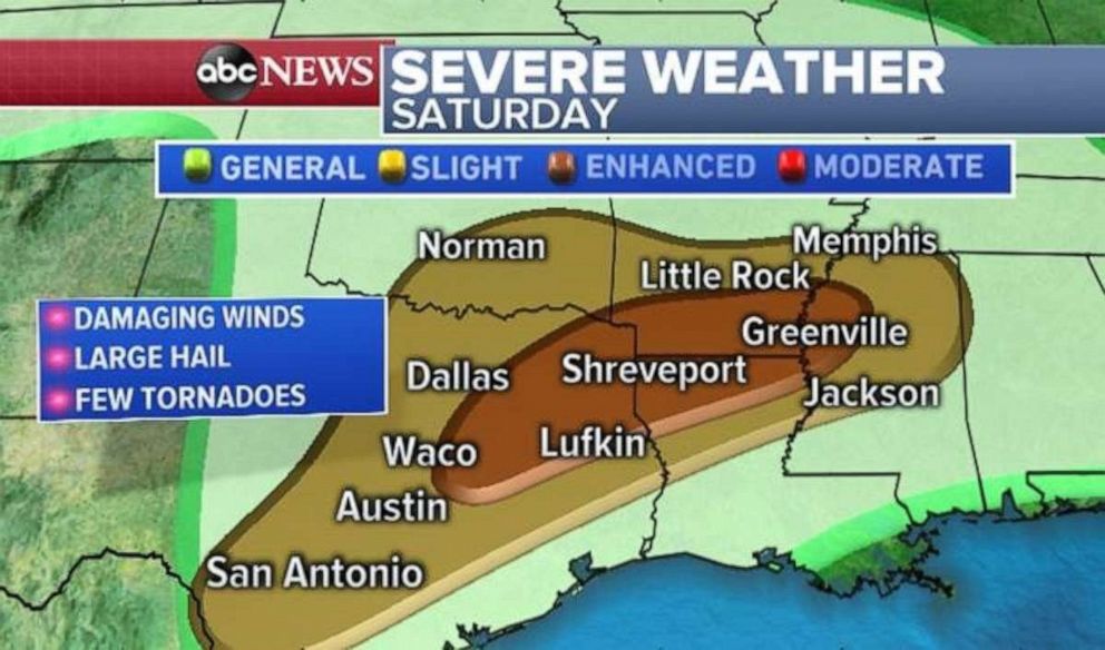 Northeast Texas is bracing for severe weather tonight.