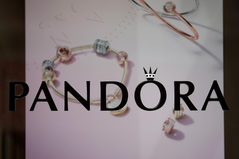 FILE PHOTO: A Pandora store, the international Danish jewellery manufacturer and retailer, is seen in Paris