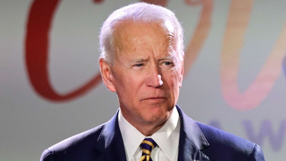 Former Vice President Joe Biden speaks at the Biden Courage Awards, March 26, 2019, in New York.