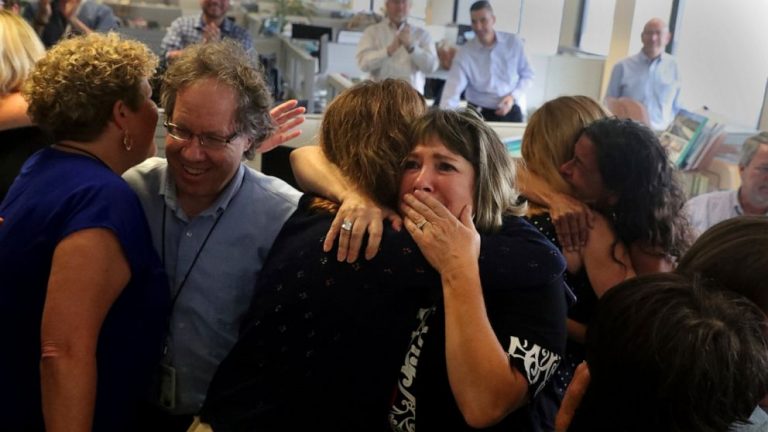 Pulitzers honor coverage of 3 US mass shootings in 2018