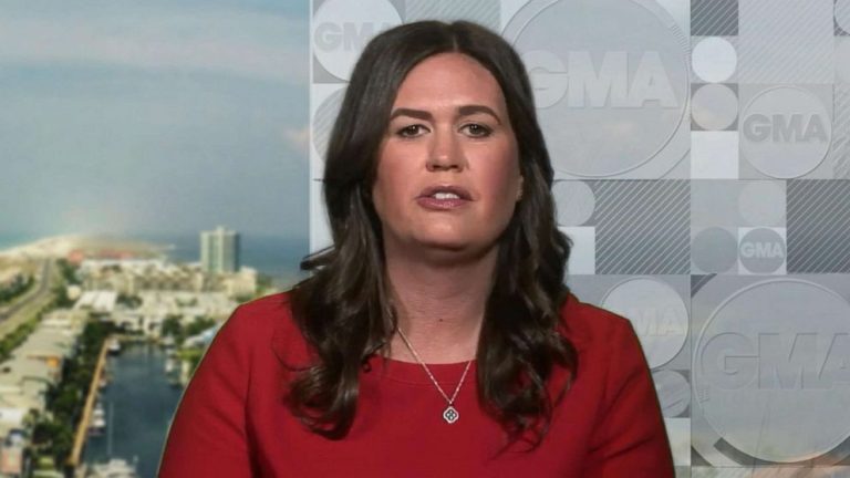 Sarah Sanders defends herself against Mueller report on her past claim