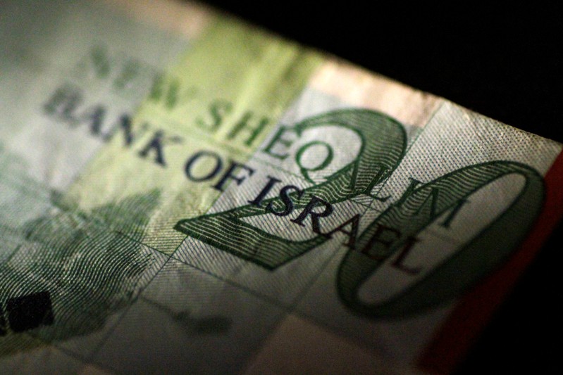 Illustration photo of an Isreal Shekel note