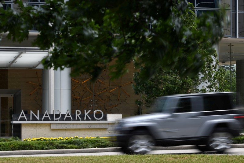 FILE PHOTO: Anadarko Petroleum Corporation is seen in The Woodlands