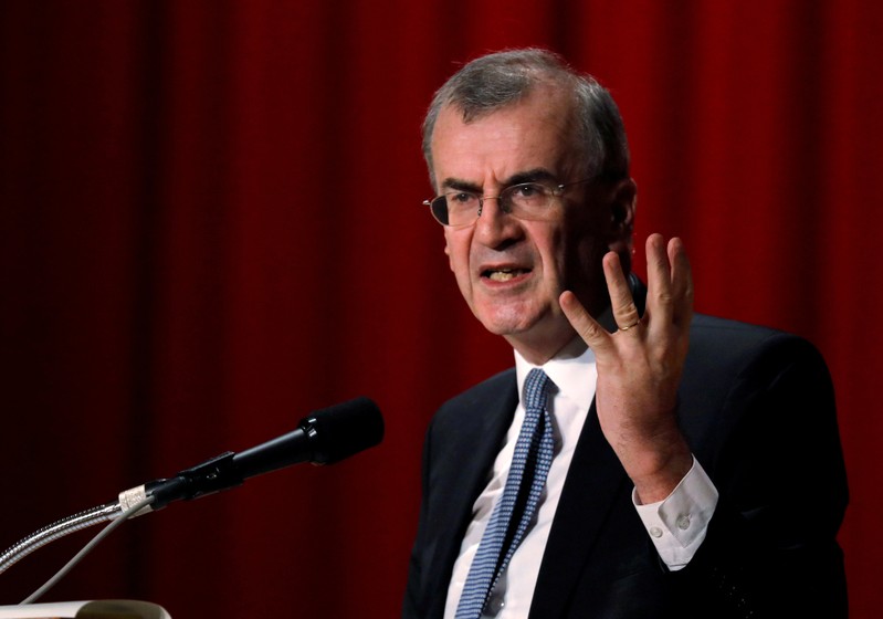 FILE PHOTO: ECB policymaker Villeroy de Galhau, who is also governor of the French central bank, attends the Paris Europlace International Financial Forum in Tokyo
