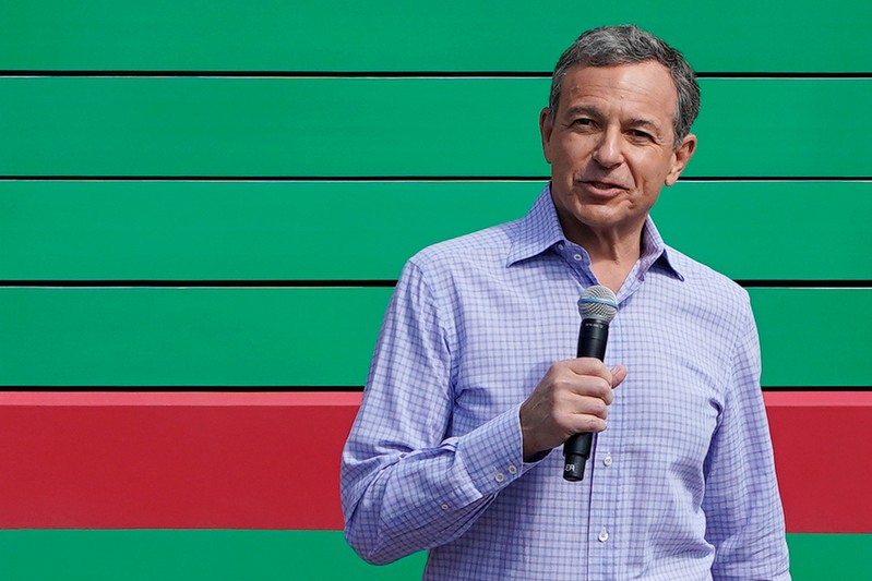 Disney's CEO Bob Iger attends the opening event of Disney-Pixar Toy Story Land, the seventh themed land in Shanghai Disneyland in Shanghai, China