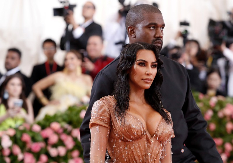FILE PHOTO: Metropolitan Museum of Art Costume Institute Gala - Met Gala - Camp: Notes on Fashion- Arrivals - New York City, U.S. – May 6, 2019 -Kim Kardashian and Kanye West