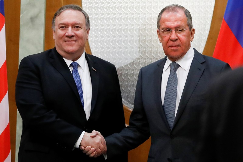 U.S. Secretary of State Mike Pompeo visits Russia