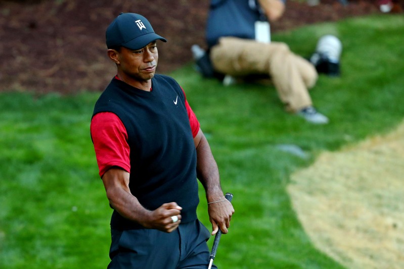 FILE PHOTO: PGA: The Match: Tiger vs. Phil