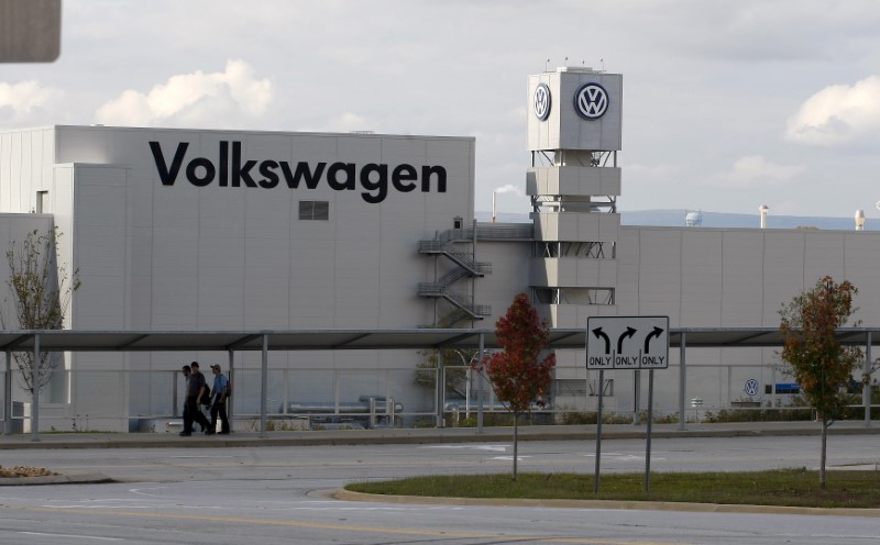The Volkswagen Chattanooga Assembly Plant in Chattanooga