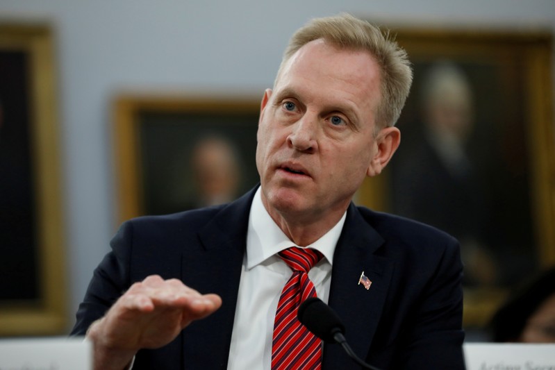 FILE PHOTO: Acting Defense Secretary Patrick Shanahan testifies before a House Appropriations Defense Subcommittee